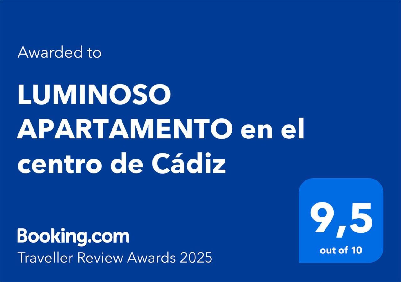 Luminoso Apartamento En El Centro De Cádiz Exteriör bild